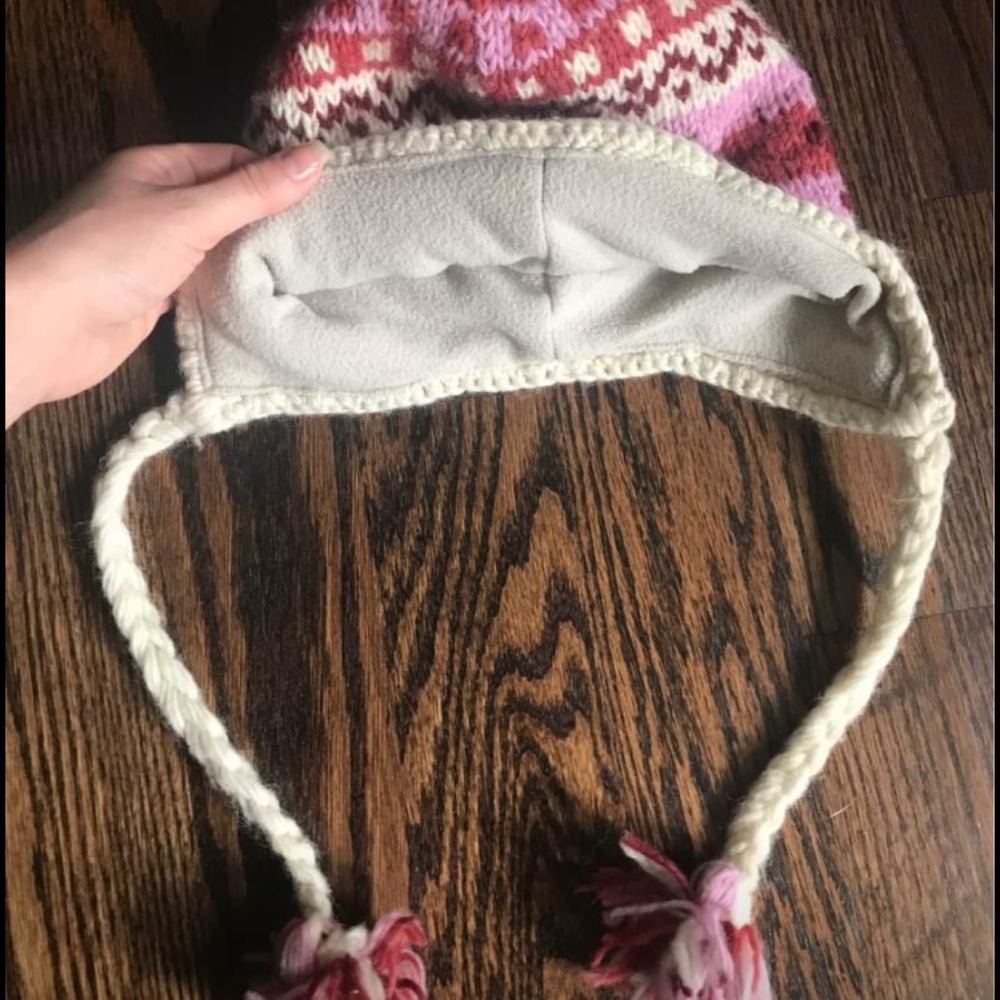 Patterned wool hat - Picture 3 of 3